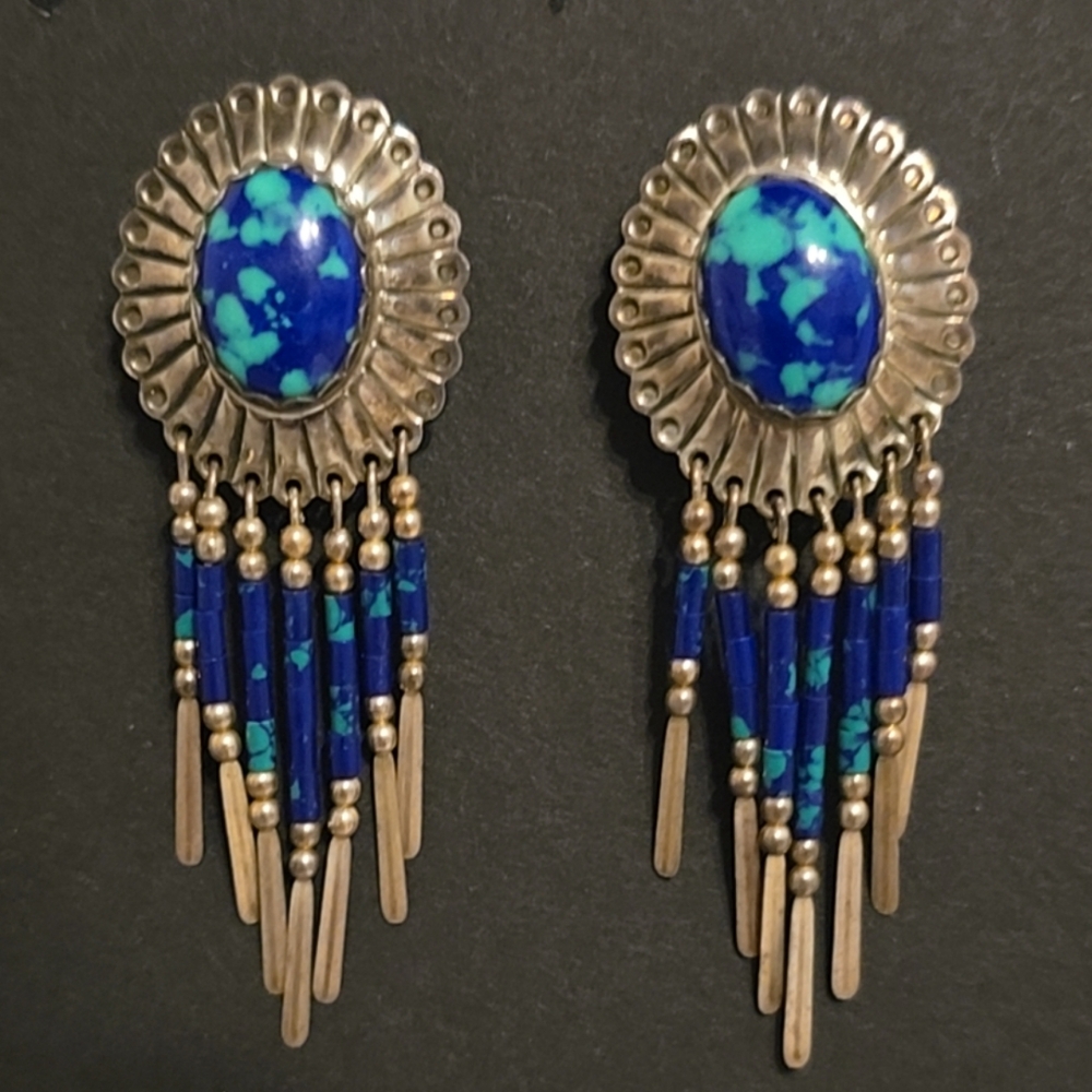 Vintage Sterling Silver Earring